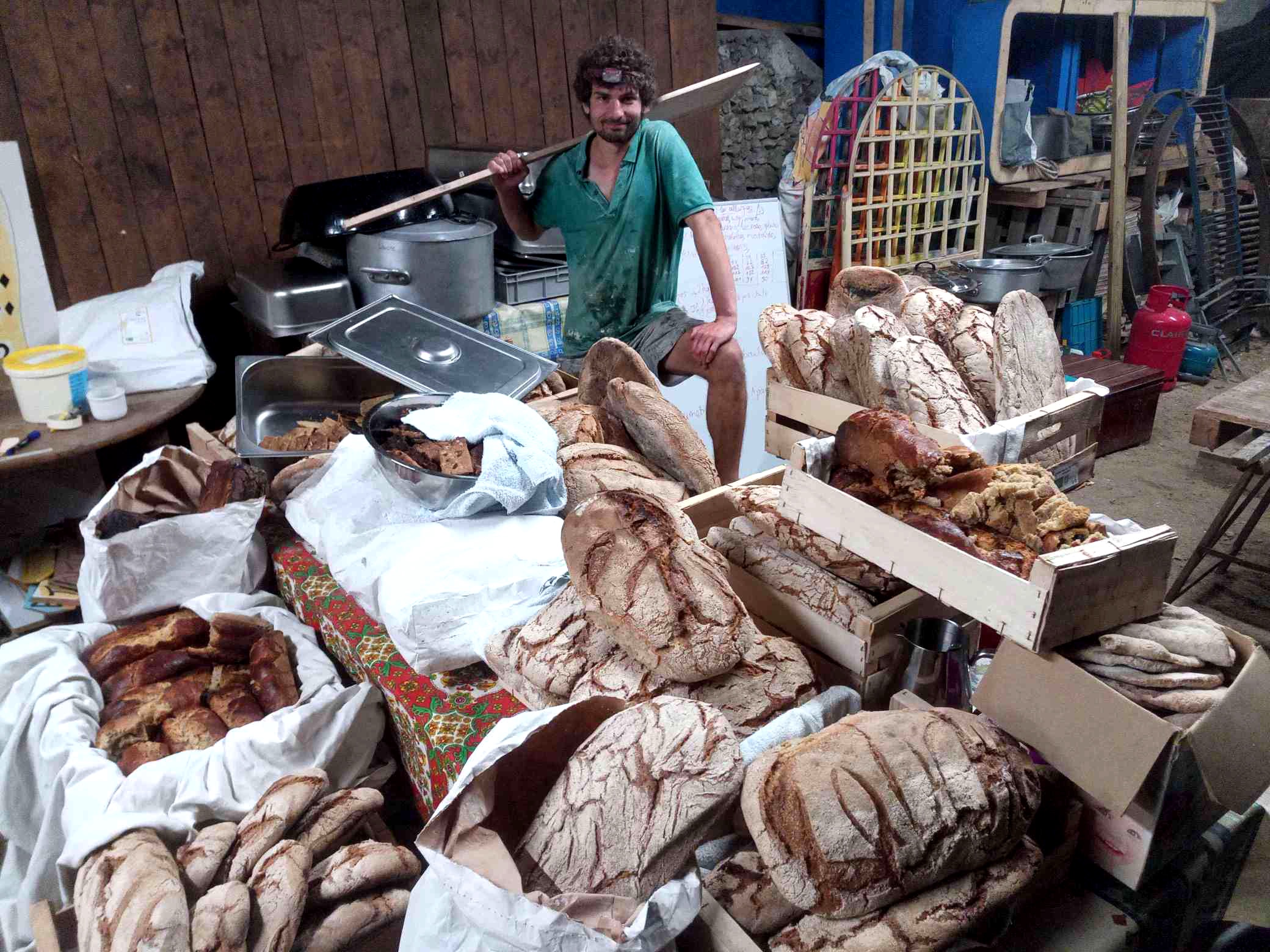 Exemple de production de pain